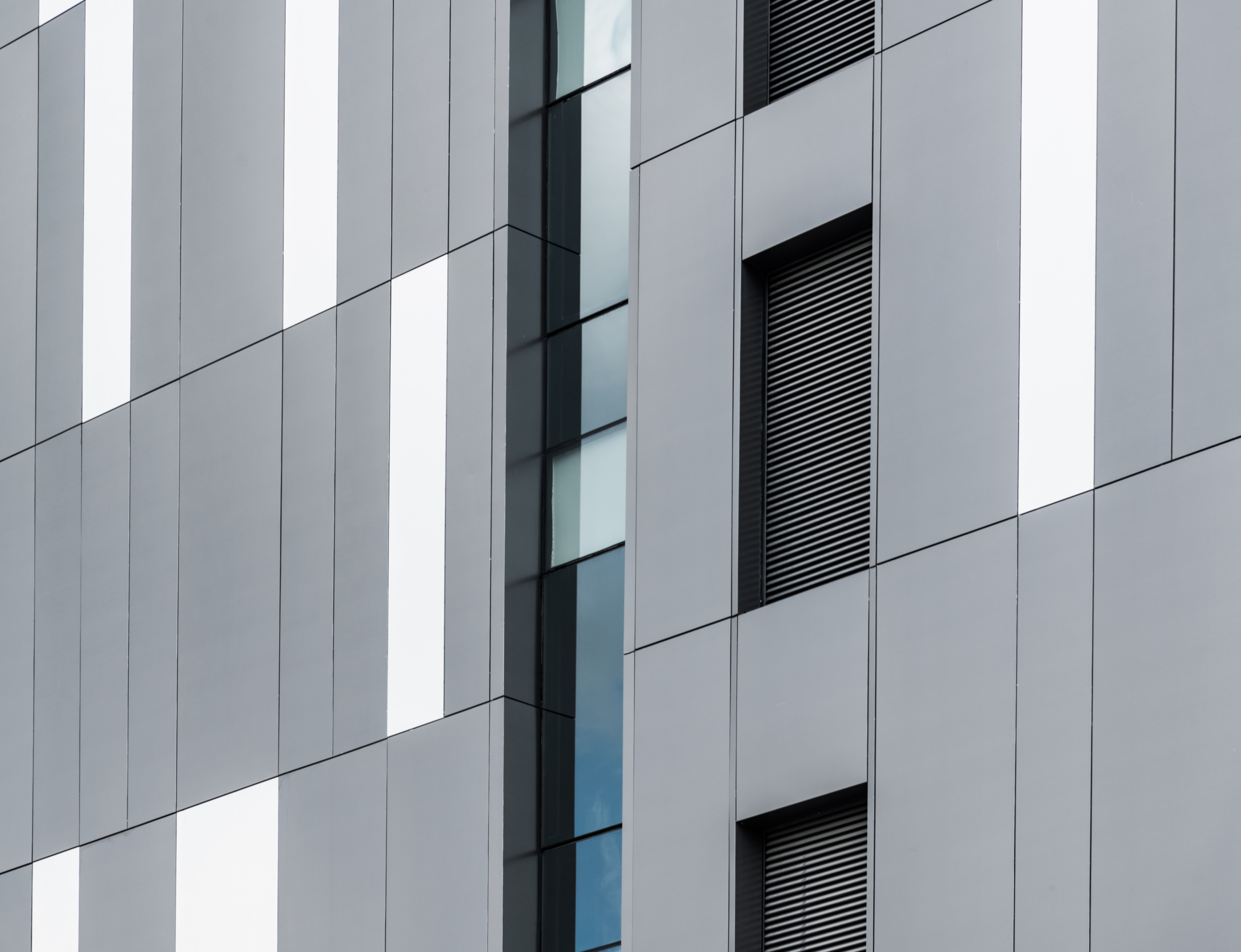 Aluminium,Composite,Cladding,Building,Modern