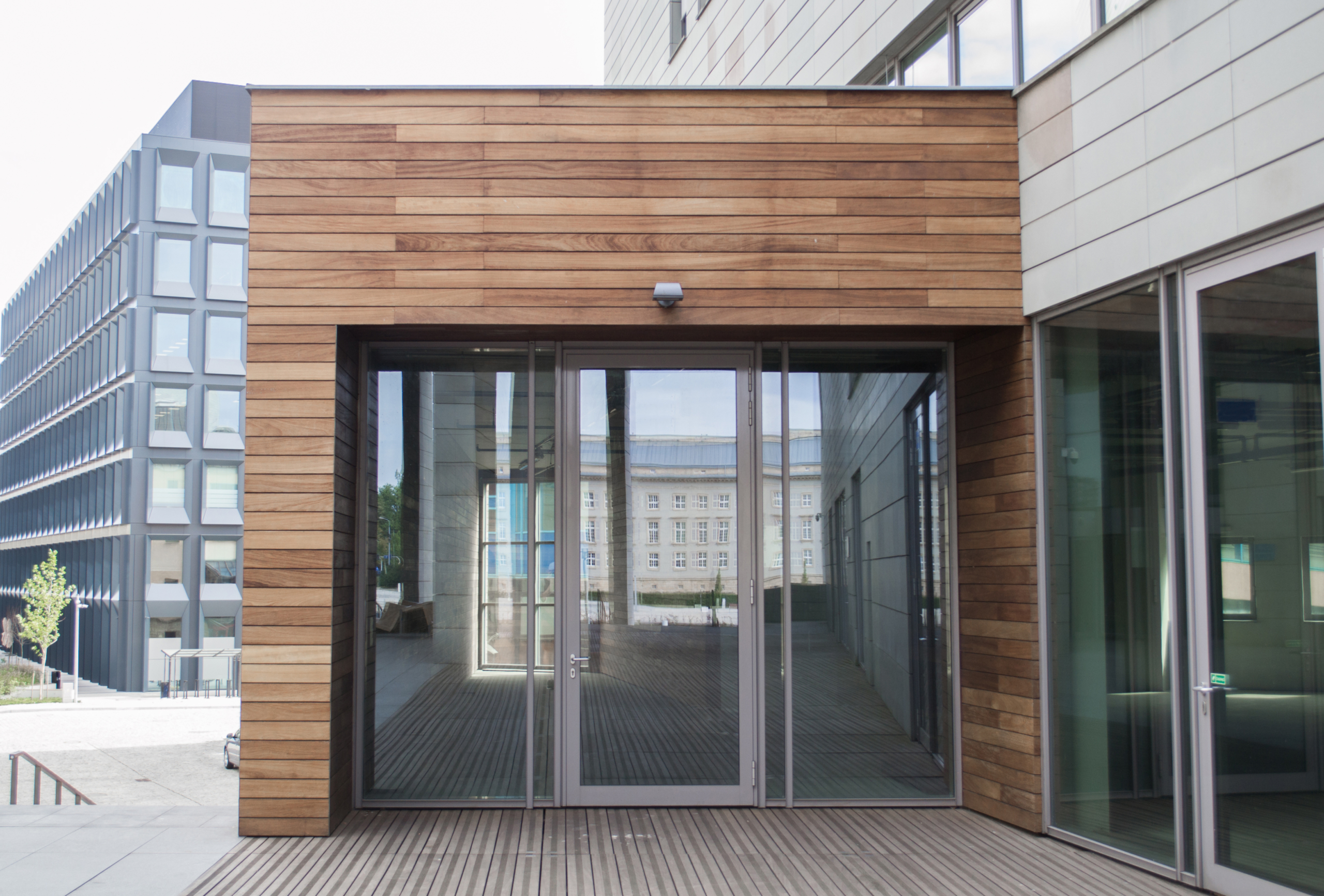 Modern,Architecture.,Wooden,Facade